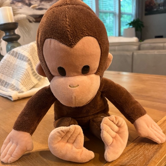 Applause Sitting Curious George Plush - Picture 2 of 8
